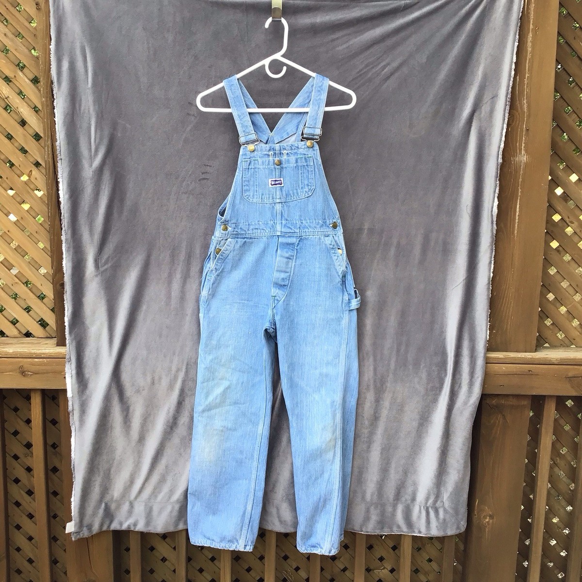 Vintage Big Smith Overalls Denim Workwear Carpenter Utility