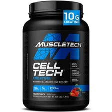 Creatine Monohydrate Powder Muscletech Cell-tech Creatine Post Workout