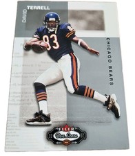 2002 Box Score Fleer #101 David Terrell Chicago Bears NFL Football Card (D9