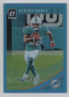 2018 Donruss Optic Aqua Prizm 95/299 Kenyan Drake #61 13c1