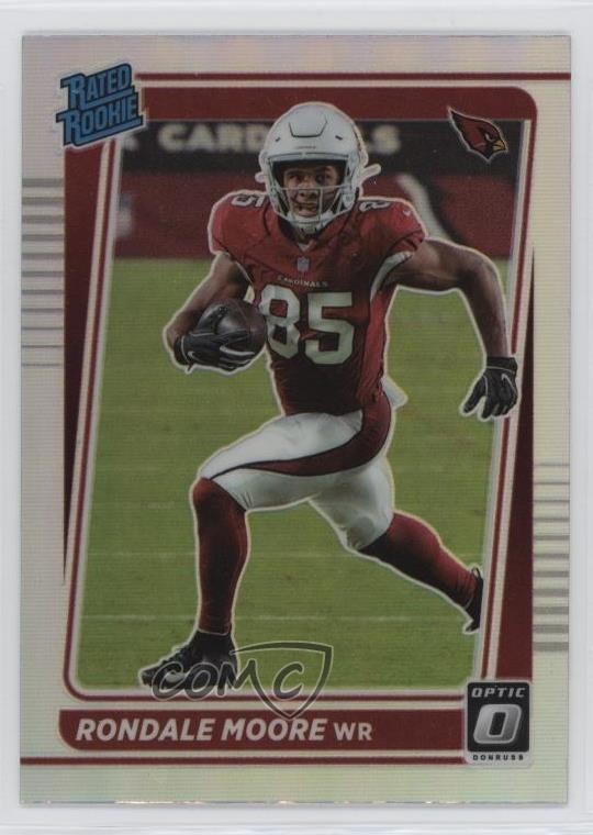 2021 Panini Donruss Optic Rated Holo Prizm Rondale Moore #217 Rookie RC 1i5t