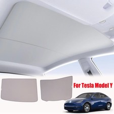 Tesla Model Y 2025 Glass Roof Sunshade Premium Sunroof sun shade