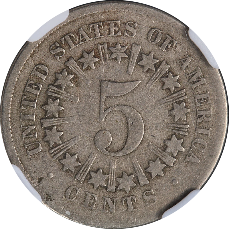 1866/1866 Shield Nickel Rays NGC VG10 FS-302 Nice Eye Appeal Nice Strike - Image 2 of 4