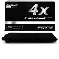 4x Cartuccia Eurotone PRO NERA per Kyocera FS-C-8520-MFP FS-C-8025-MFP