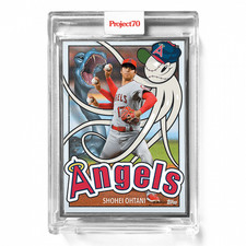 2021 Topps Project70 SHOHEI OHTANI #05/51 Artist Proof by Greg 