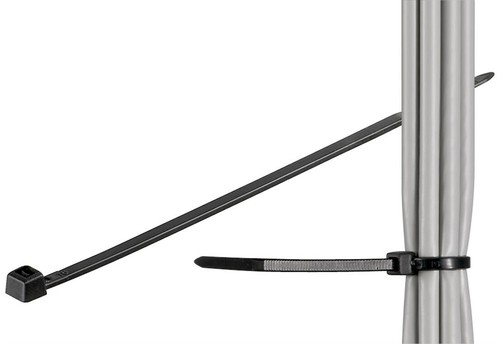 Kabelbinder; wetterfester Nylon, schwarz; 275 mm; 4,35 mm