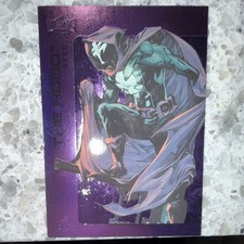SkyBox Metal Universe Batman The Hood Purple FX Non-Sport Trading Card #97