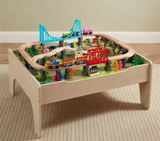 Toylife Wooden 100 Piece Train Table