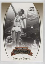 2007-08 Press Pass Legends Gold 33/99 George Gervin #26 HOF 3o2