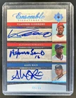 2006 Upper Deck Ultimate Vladimir Guerrero Alfonso Soriano Alex Rios Auto #/50