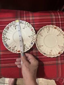 SPODE 6” Bread N Butter Plates WICKER DALE Copeland England Teacups Assortment