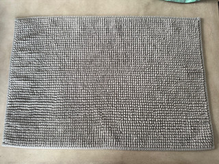 IKEA TOFTBO Badematte grau 40x60
