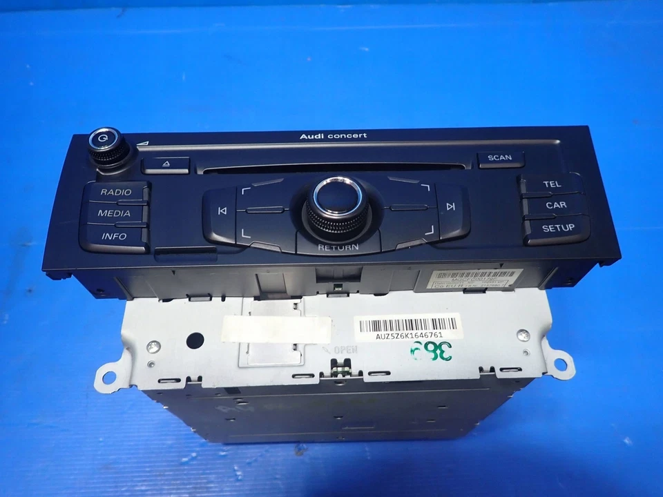 Audi Concert 8T2035186P CQJA1971G CD Radio - Bild 2 von 4