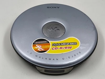 Sony D-EJ010 CD Walkman Player Defekt Für Ersatzteile Silber - Bild 1 von 4