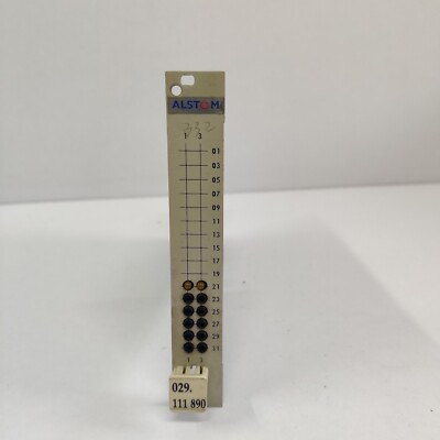 ALSTOM 029.111 890 PCB CARD | eBay
