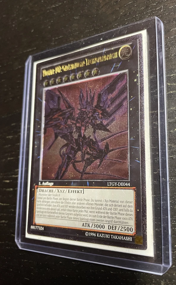 Yu-Gi-Oh! Nummer 107 Tachyonendrache Ultimate Rare Near Mint 1. Auflage  - Bild 2 von 4