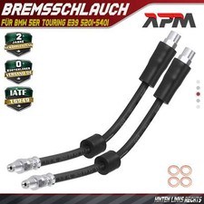 2x Bremsschlauch Bremsschläuche Hinten L & R für BMW 5er Touring E39 520-540i