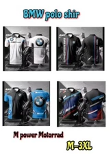 New BMW MOTORSPORT Polo Shirt BMW Motorrad  BMW M Power Polo T-Shirt Size M-3XL