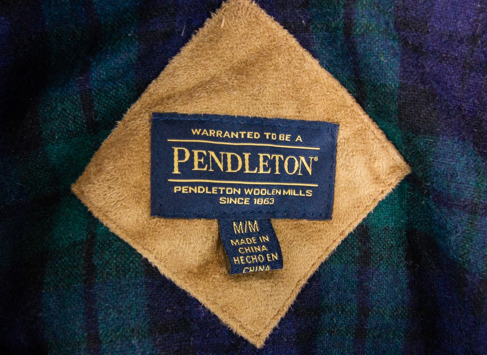 Pendleton Fuzzy Full Zip Jacket Front Pocket Wome… - image 7