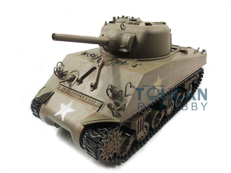 1/16 Mato Almost Full Metal M4A3 Sherman RC Tank Infrared Recoil KIT 1230 - Image 2 of 4