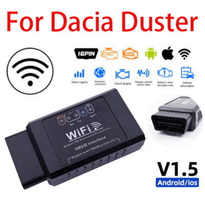 WiFi OBD2 ELM 327 Auto Scanner Werkzeug Android iOS Fehlercodeleser passt für Staubwedel