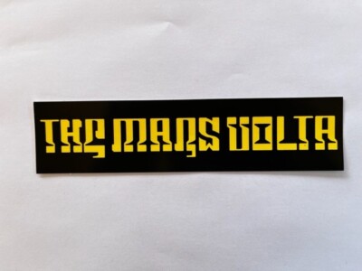 The Mars Volta Sticker Vinyl Decal  8'' X 2'' (429)
