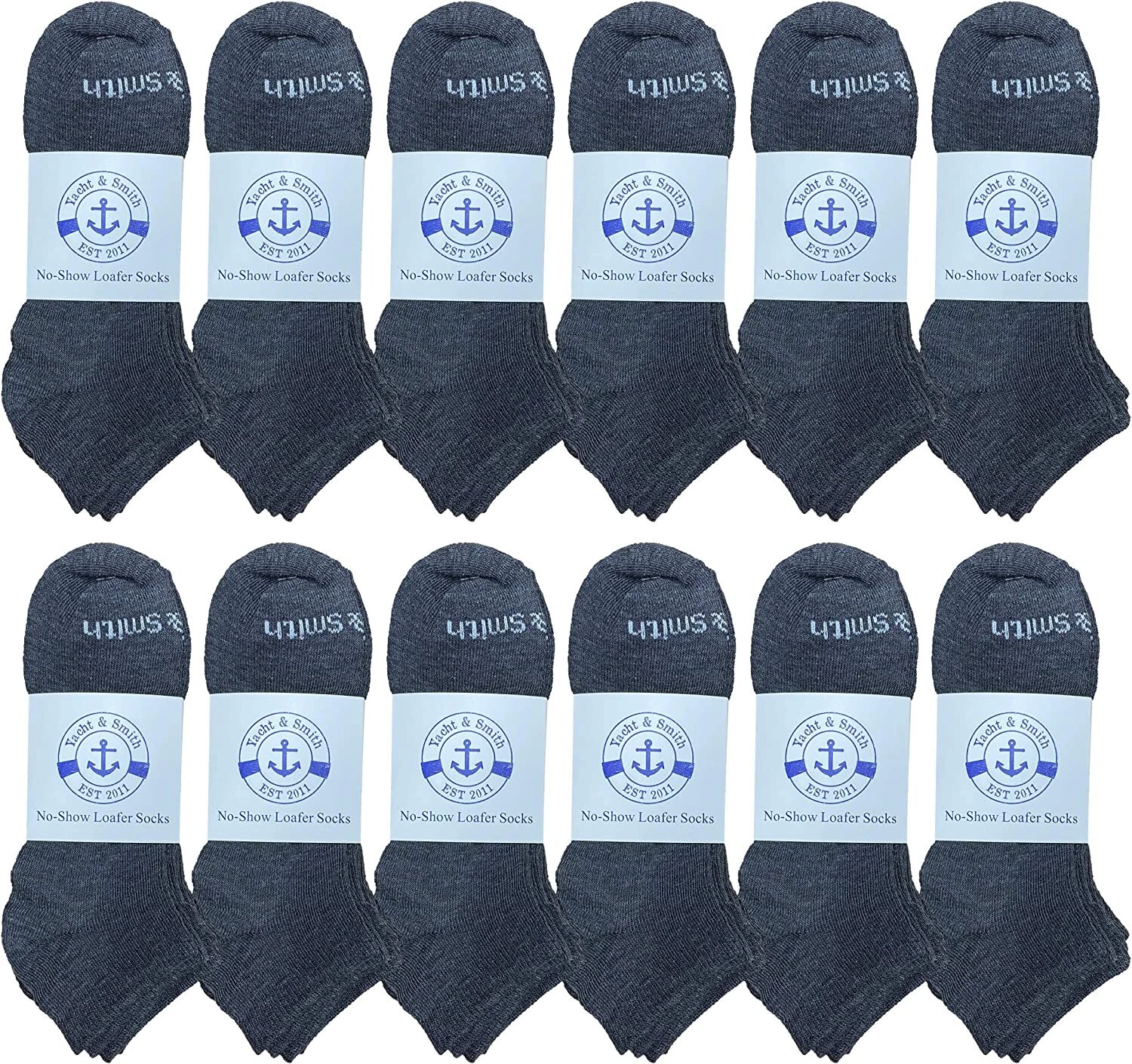 12 Pairs SOCKS'NBULK Mens Cotton No Show Socks, Soft Sports Socks King Size13-16
Opens in a new wind