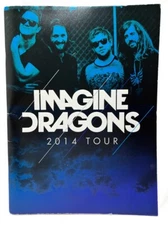 RARE Imagine Dragons 2014 Tour Program Large Book Guide Collectible 15" x 11.5"
