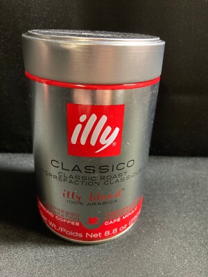 illy Classico Classic Roast Ground Coffee 8.8 oz. BB 11/24