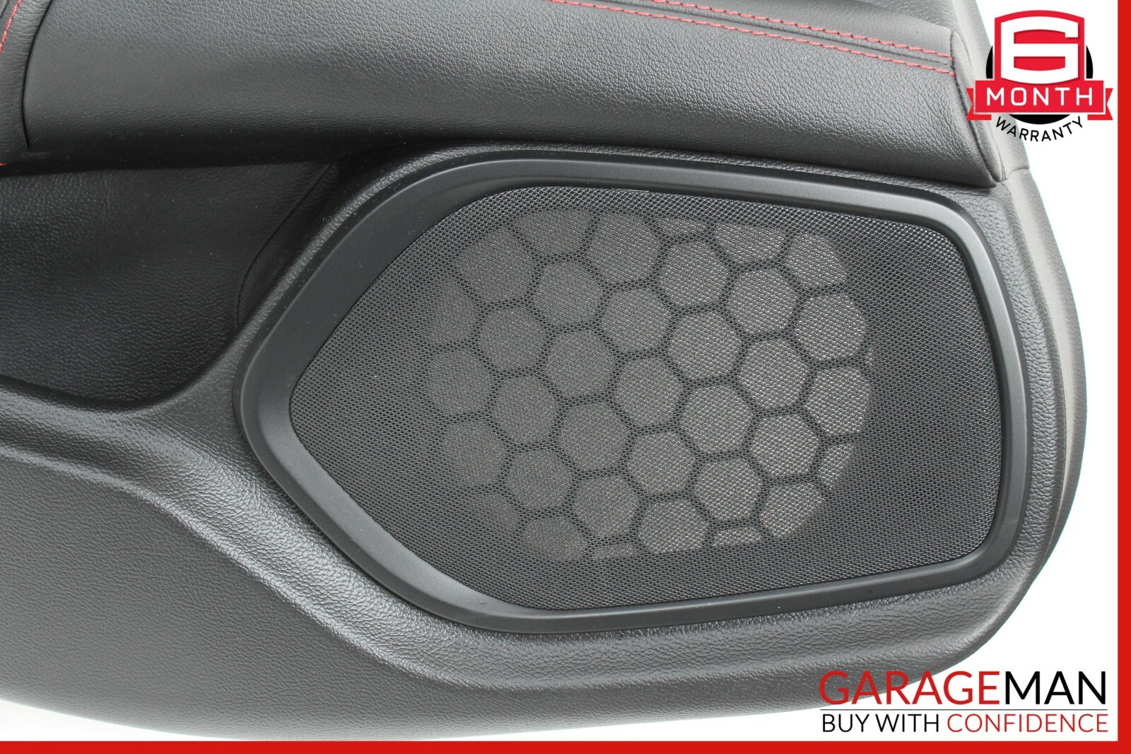 14-17 Maserati Ghibli Rear Left Side Complete Interior Door Panel Cover Black