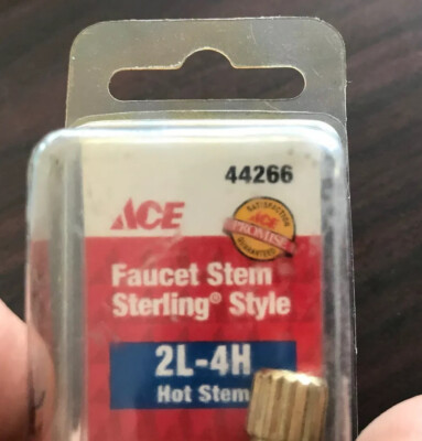 ACE 44266 Sterling Hot Stem 2L-4H New Free Shipping