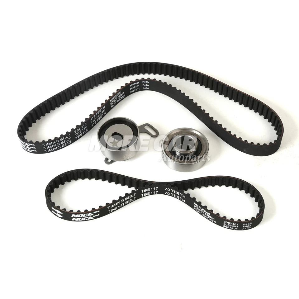 Kit de correa de distribución bomba de agua cubierta de válvula para 94-02 Honda Accord Isuzu F22B1 F23A Foto 3 de 4