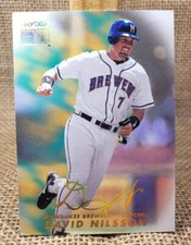 1999 Skybox Premium David Nilsson Baseball Card #216 A9