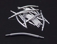 4 PCS Stainless Steel Curved Spring Bar Pins Link For Watch Band Size 10mm-30mm
