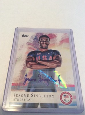 2012 Topps Jerome Singleton Autograph #48