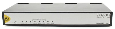 Secure Computing SG8100 8-Ports+2 Expansion Card Slot Firewall Device; 6151279