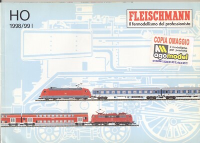 catalog FLEISCHMANN 1998/99 HO 1:87 Magic Train Oe IT dd