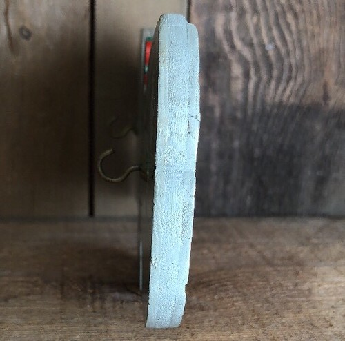 Rare Vintage BABY DUMBO Wooden Wall Plaque Key Holder Folk Art Disney Decor 8" - Picture 4 of 6