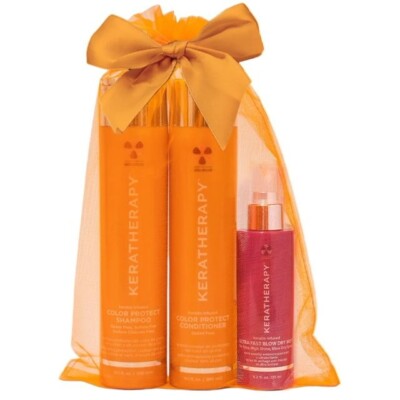 NEW Keratherapy Keratin infused COLOR PROTECT HOLIDAY TRIO