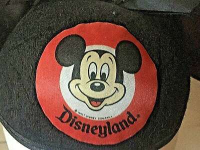 Disneyland Mickey Mouse Ears w/ Bow Vintage Early  display picture 1