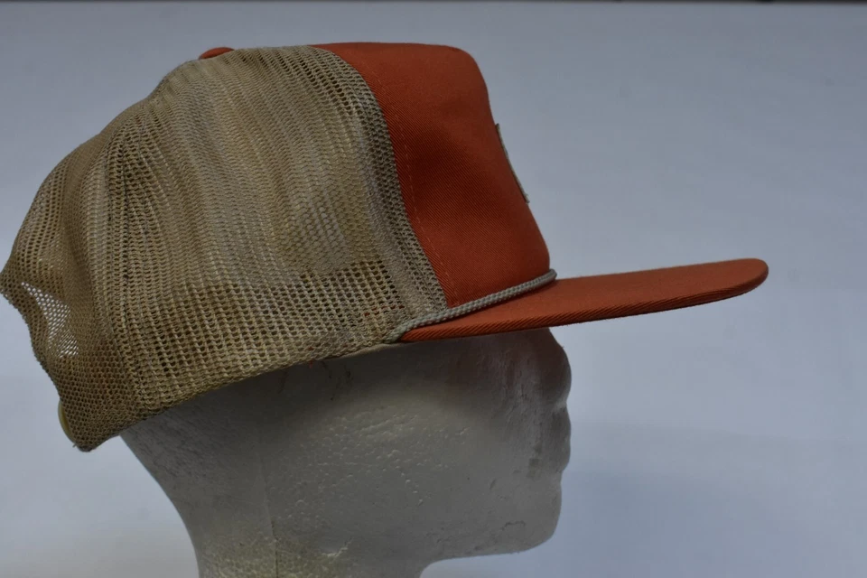 Sombrero de camionero Obey Worldwide Propaganda malla espalda ala naranja Snapback OS Foto 4 de 4