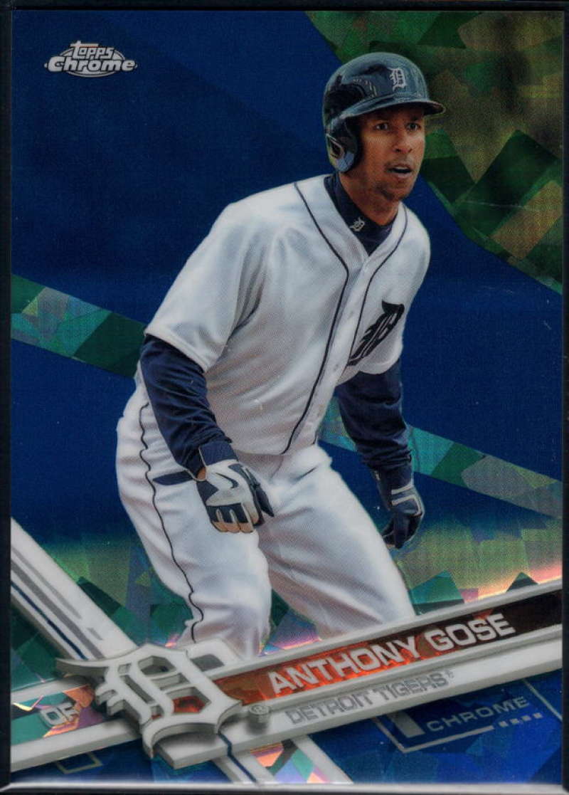 Anthony Gose 2017 Topps Chrome Sapphire Edition #268 /250 Tigers 