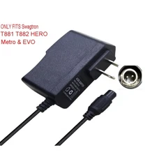 Check Your Model! Charger Power Cord for Swagtron Hoverboard T881 T882 Hero EVO