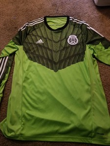 adidas mexico goalkeeper jersey