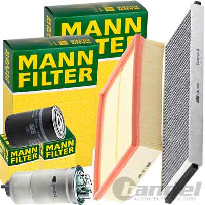 MANN FILTER INSPEKTIONSPAKET passend für 1.9 TDI AUDI A4 B5 VW PASSAT B5 3B2 3B5