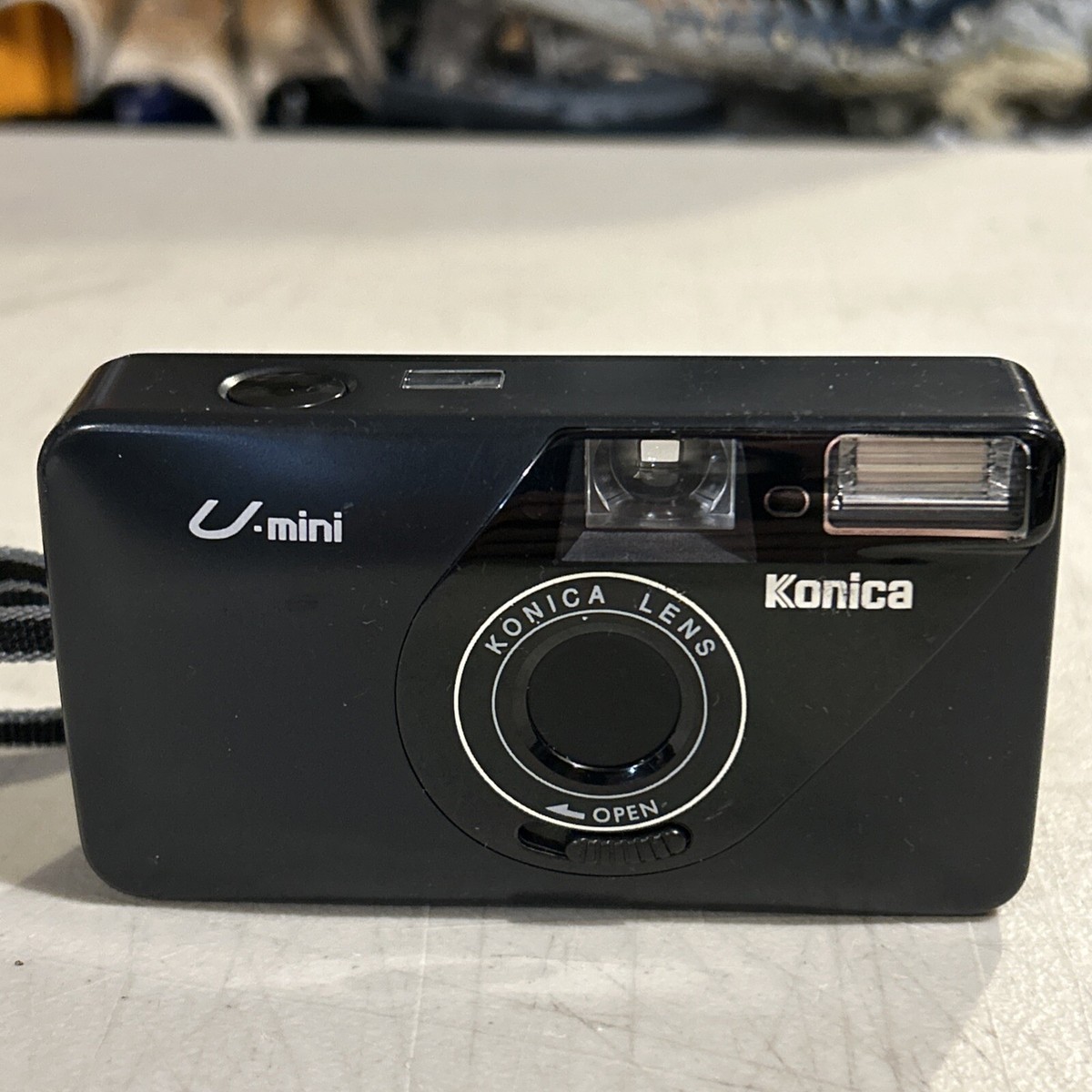 Konica U-Mini 35mm Camera - Black Rare Tested | eBay