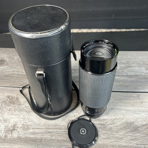 Sears 60-300mm f4.0-5.6 Macro Zoom Lens Pentax PK Mount Adapt + Cap & Case - Picture 2 of 11