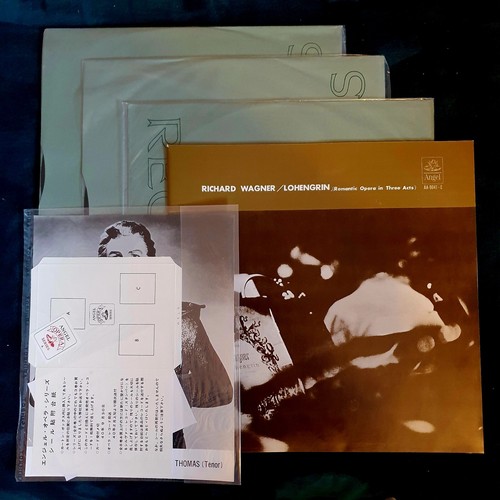 WAGNER LOHENGRIN KEMPE VPO 5LP'S HMV ANGEL AN 121 - 125 AA-9041-E JAPAN BOX R195 - Picture 2 of 2