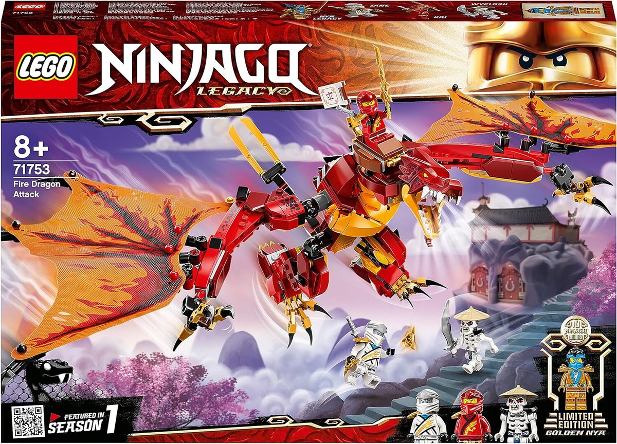 LEGO NINJAGO: Fire Dragon Attack (71753) 673419339186| eBay
