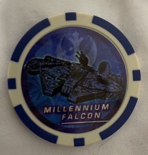 Star Wars Han Solo Millennium Falcon Exclusive Poker Chip - Picture 2 of 6